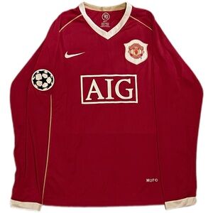 Cristiano Ronaldo Retro Long Sleeve 2007 Soccer Jersey